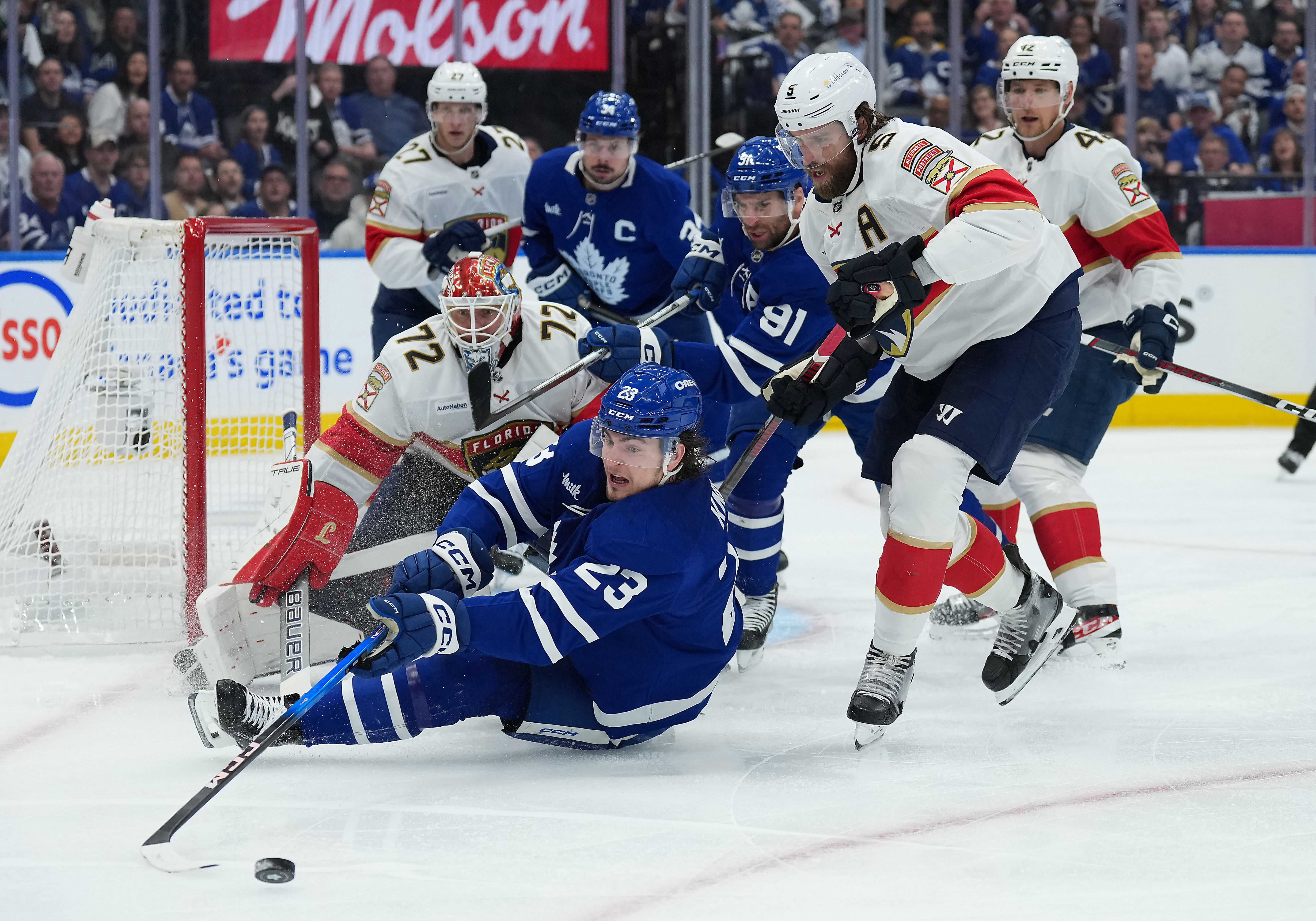 Matthew Knies has taken the next step in his career with Toronto this season - Source: Imagn